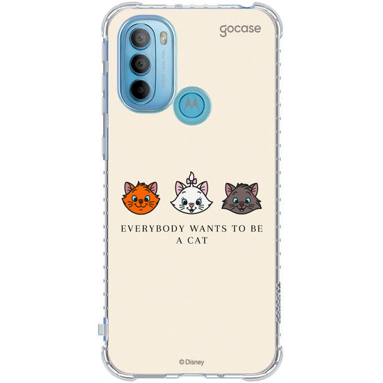 Capinha para celular  Marie - Emoji e Frase Minimalista