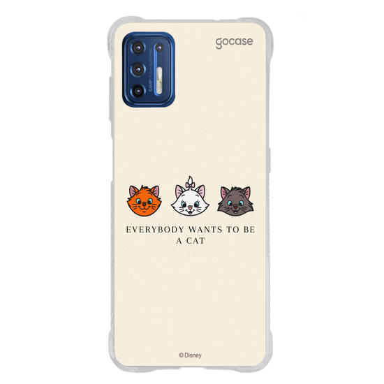 Capinha para celular  Marie - Emoji e Frase Minimalista