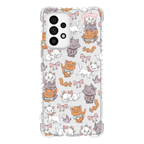 Capinha para celular  Aristogatos Pattern com Borda