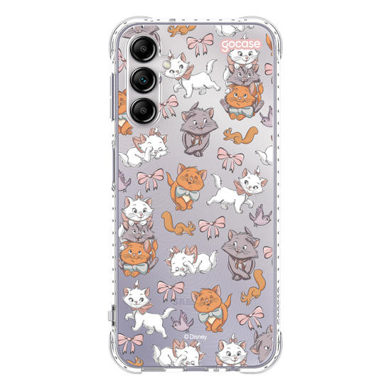 Capinha para celular  Aristogatos Pattern com Borda