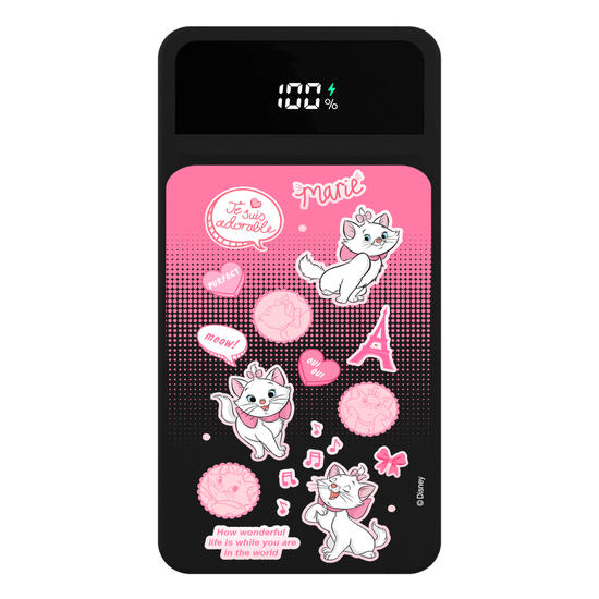 Carregador Portátil Turbo 10000mah Preto - Marie - Cute Stickers