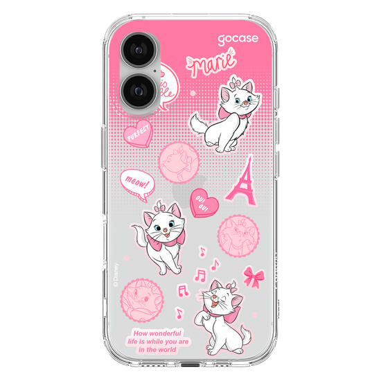 Capinha para celular Marie - Cute Stickers