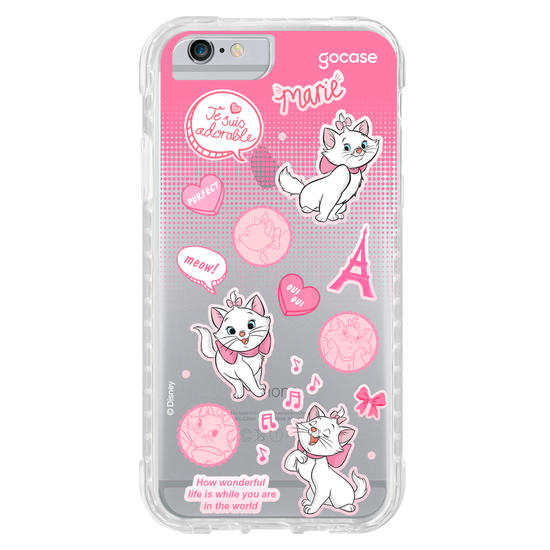 Capinha para celular Marie - Cute Stickers