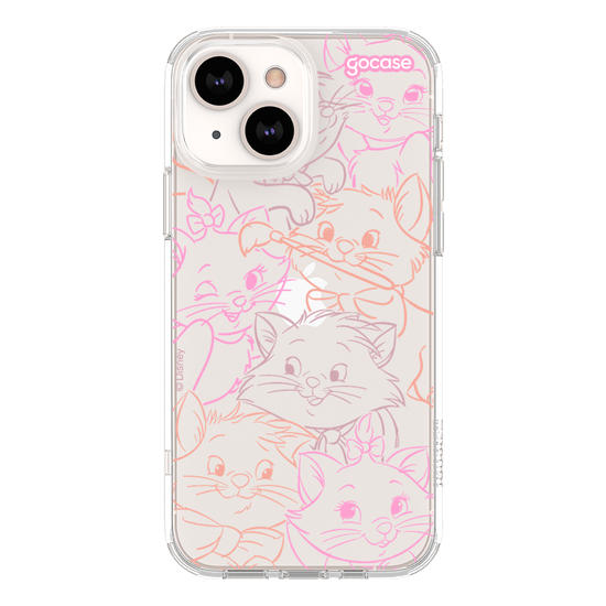 Capinha para celular  Aristogatos - Rostinhos Rainbow