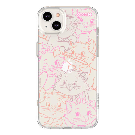 Capinha para celular  Aristogatos - Rostinhos Rainbow