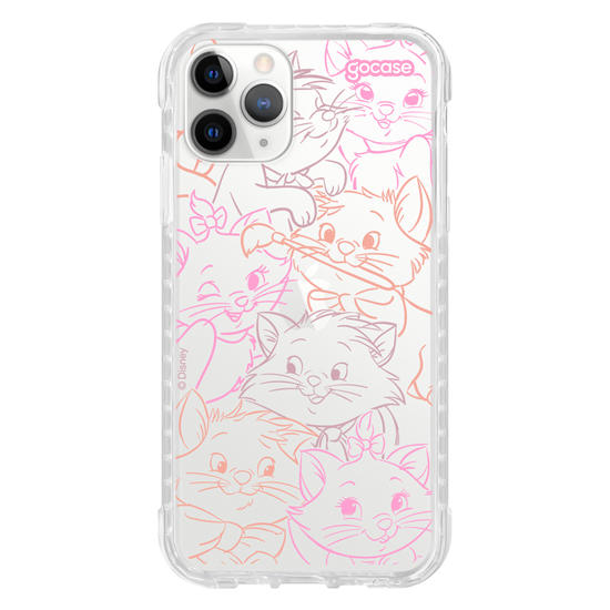 Capinha para celular  Aristogatos - Rostinhos Rainbow