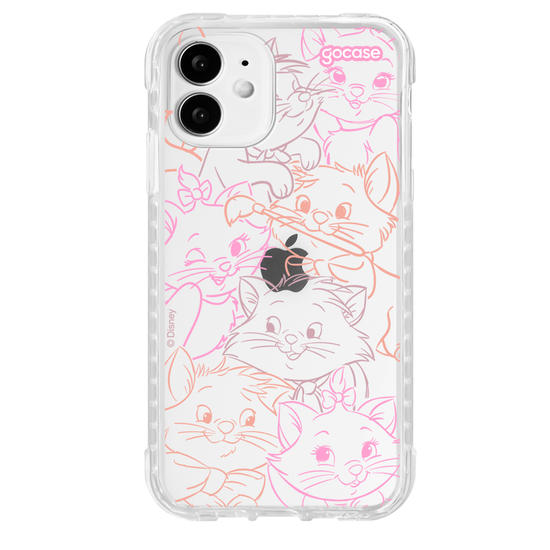 Capinha para celular  Aristogatos - Rostinhos Rainbow