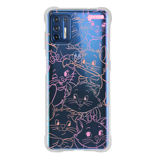 Capinha para celular  Aristogatos - Rostinhos Rainbow