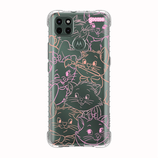 Capinha para celular  Aristogatos - Rostinhos Rainbow