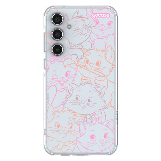 Capinha para celular  Aristogatos - Rostinhos Rainbow