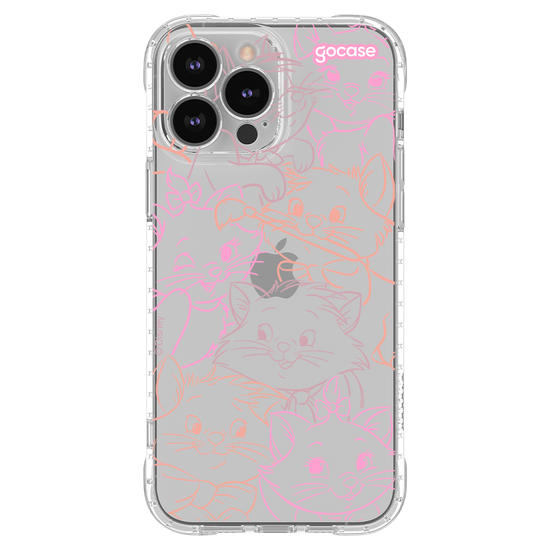 Capinha para celular  Aristogatos - Rostinhos Rainbow