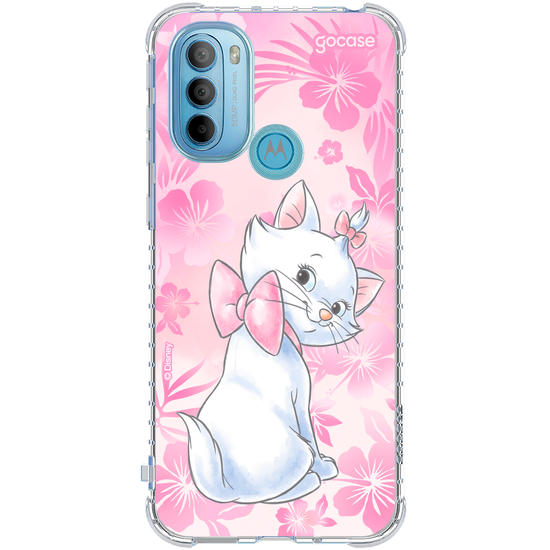 Capinha para celular  Marie Fofa com Aquarela Vazado