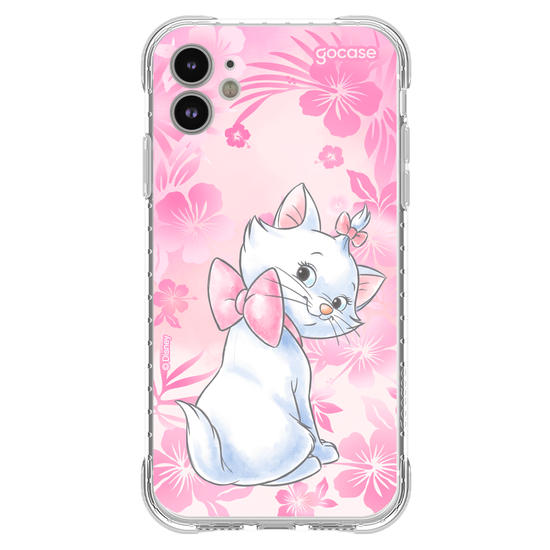Capinha para celular  Marie Fofa com Aquarela Vazado