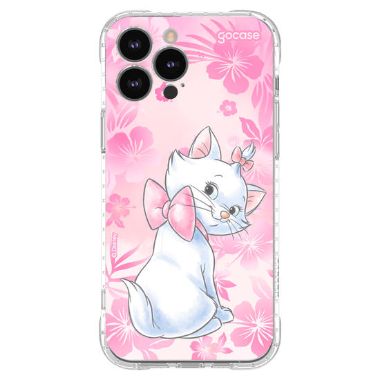 Capinha para celular  Marie Fofa com Aquarela Vazado