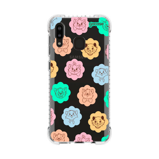 Capinha para celular  Aristogatas - Rostinhos em Flores