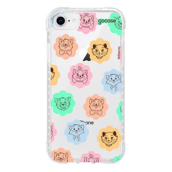 Capinha para celular  Aristogatas - Rostinhos em Flores