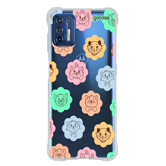 Capinha para celular  Aristogatas - Rostinhos em Flores