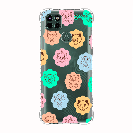Capinha para celular  Aristogatas - Rostinhos em Flores