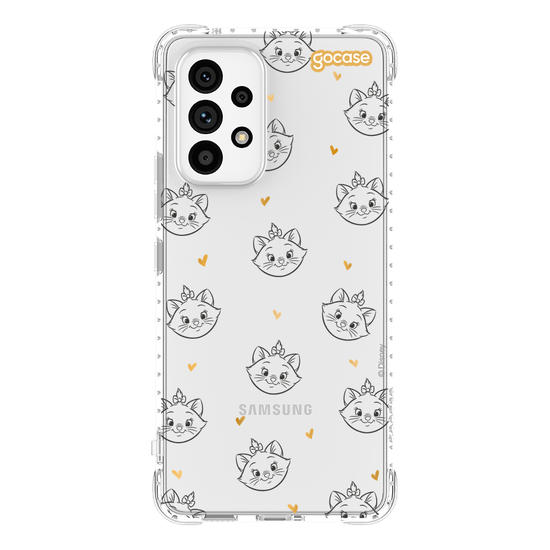 Capinha para celular  Marie - Golden Hearts