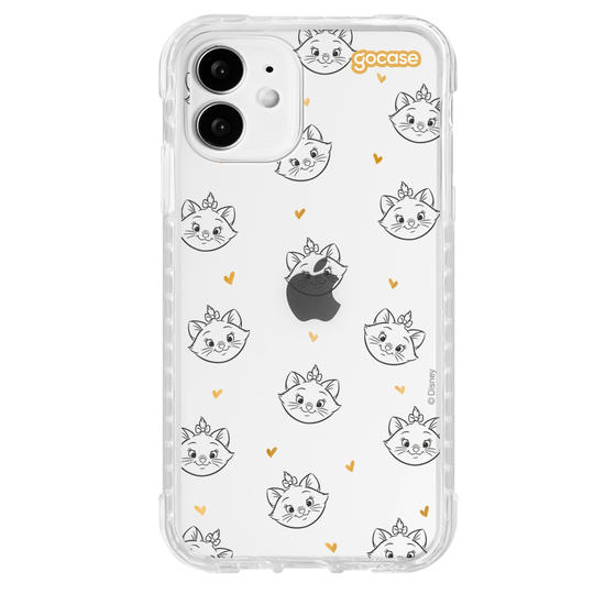 Capinha para celular  Marie - Golden Hearts