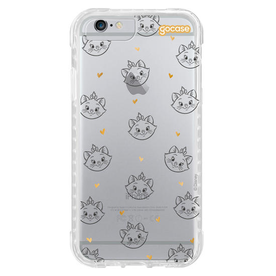 Capinha para celular  Marie - Golden Hearts