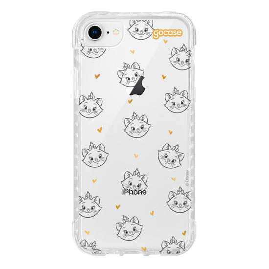 Capinha para celular  Marie - Golden Hearts
