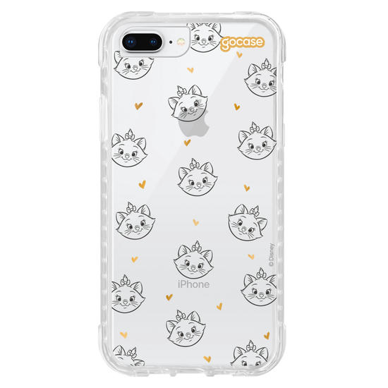 Capinha para celular  Marie - Golden Hearts