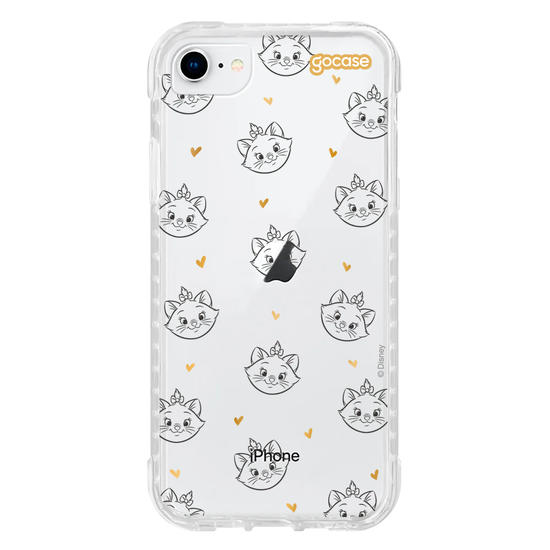 Capinha para celular  Marie - Golden Hearts