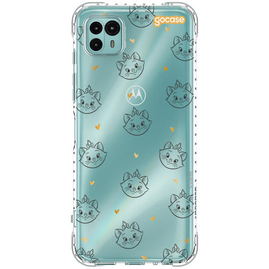 Capinha para celular  Marie - Golden Hearts