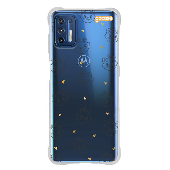 Capinha para celular  Marie - Golden Hearts