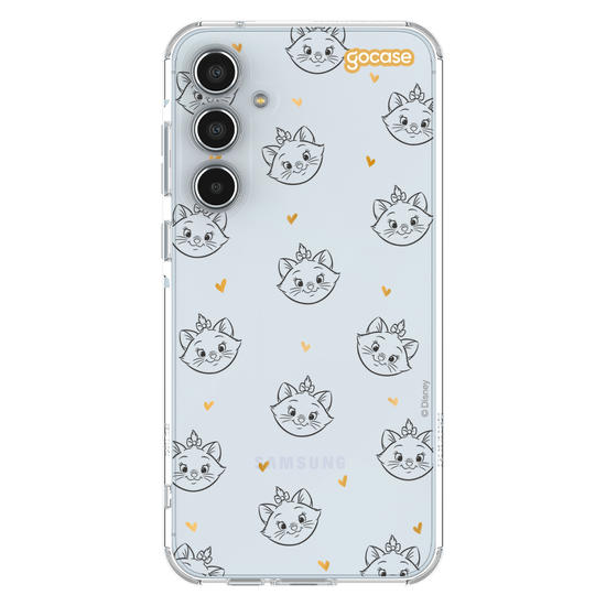 Capinha para celular  Marie - Golden Hearts