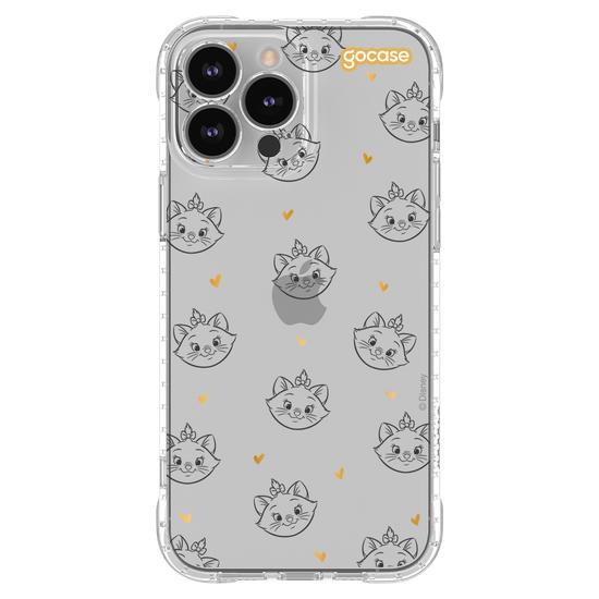 Capinha para celular  Marie - Golden Hearts
