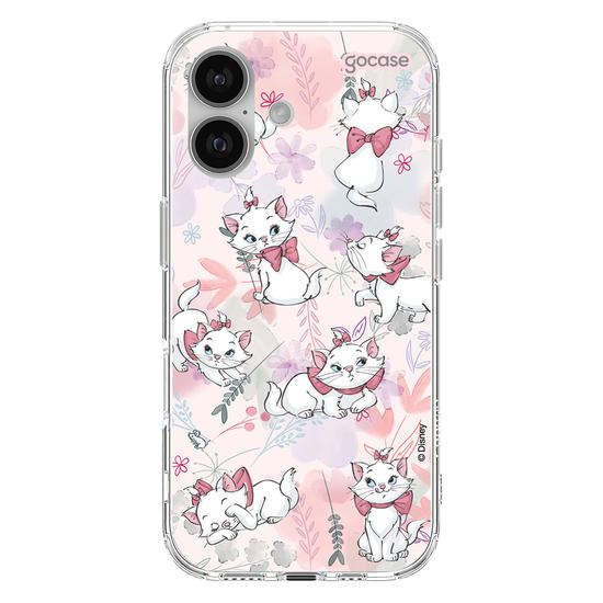 Capinha para celular Capinha para celular - The Aristocats - Marie Watercolor Nature