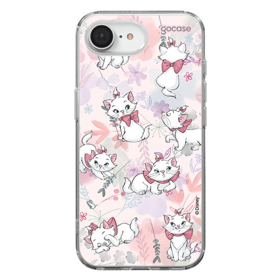 Capinha para celular - The Aristocats - Marie Watercolor Nature