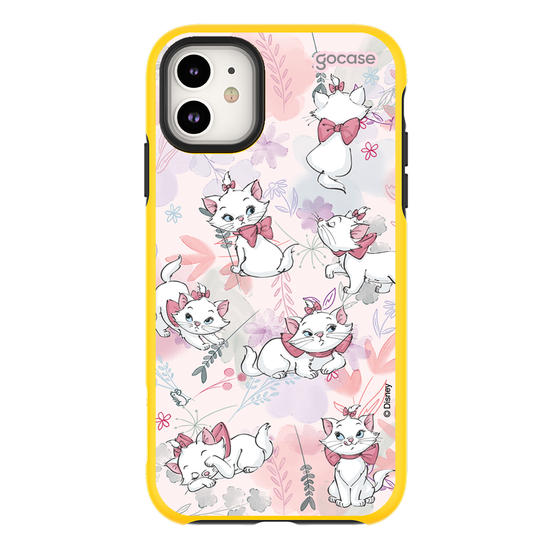 Capinha para celular - The Aristocats - Marie Watercolor Nature