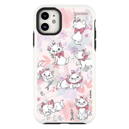 Capinha para celular - The Aristocats - Marie Watercolor Nature