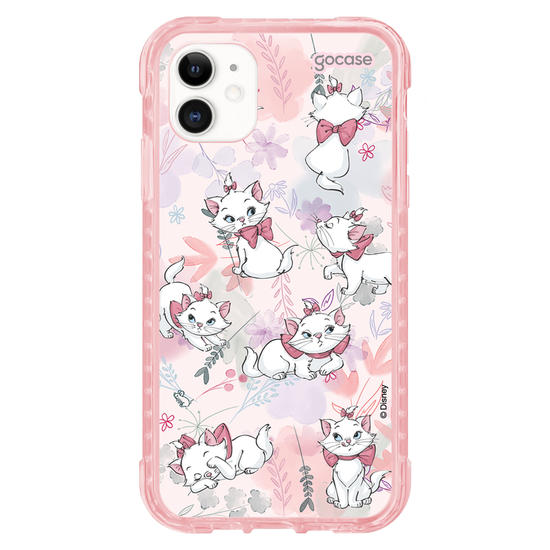 Capinha para celular - The Aristocats - Marie Watercolor Nature