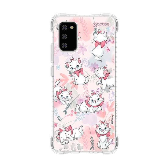 Capinha para celular - The Aristocats - Marie Watercolor Nature