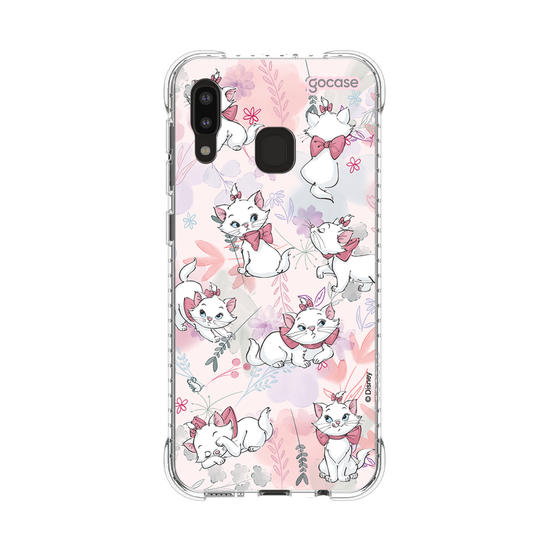 Capinha para celular - The Aristocats - Marie Watercolor Nature