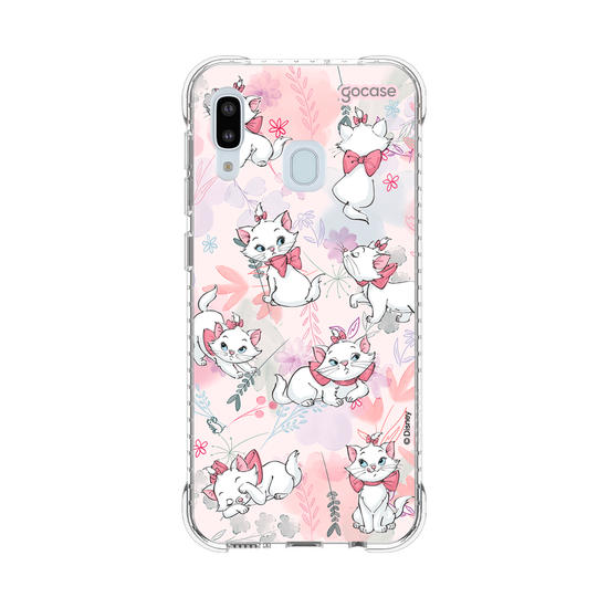 Capinha para celular - The Aristocats - Marie Watercolor Nature