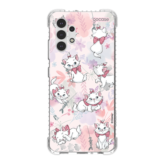 Capinha para celular - The Aristocats - Marie Watercolor Nature