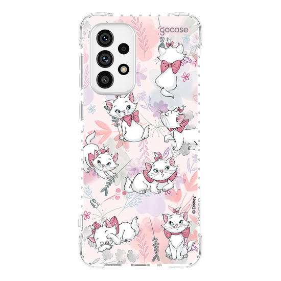 Capinha para celular - The Aristocats - Marie Watercolor Nature