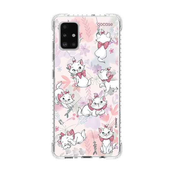 Capinha para celular - The Aristocats - Marie Watercolor Nature