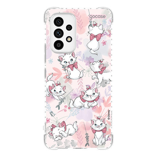 Capinha para celular - The Aristocats - Marie Watercolor Nature