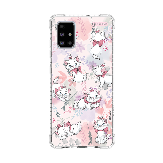 Capinha para celular - The Aristocats - Marie Watercolor Nature