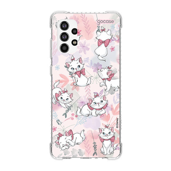 Capinha para celular - The Aristocats - Marie Watercolor Nature