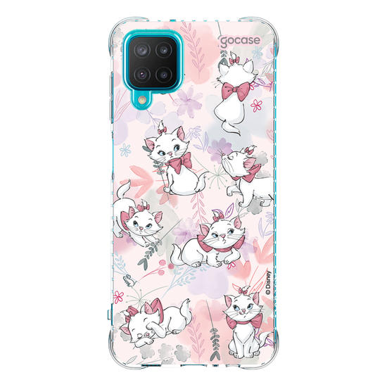 Capinha para celular - The Aristocats - Marie Watercolor Nature