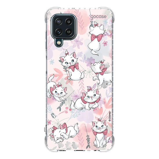 Capinha para celular - The Aristocats - Marie Watercolor Nature