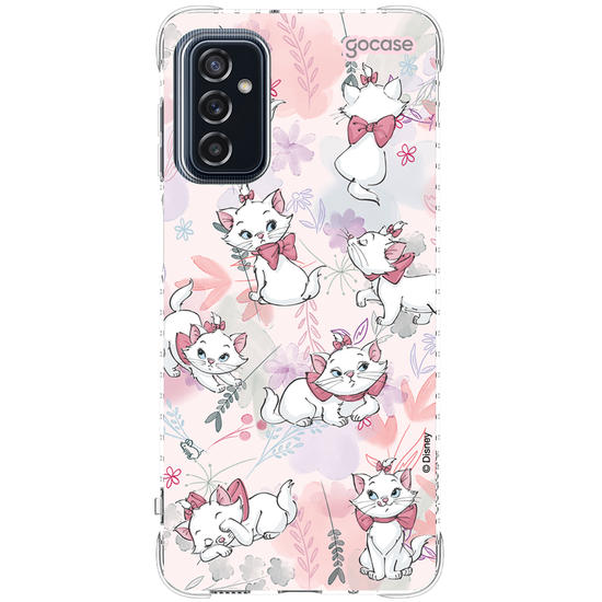Capinha para celular - The Aristocats - Marie Watercolor Nature