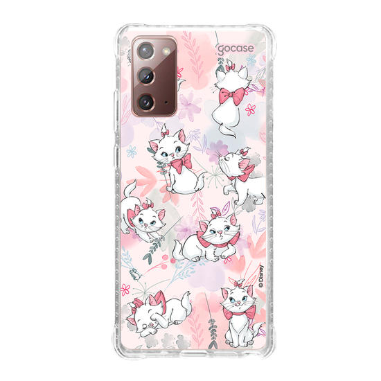 Capinha para celular - The Aristocats - Marie Watercolor Nature